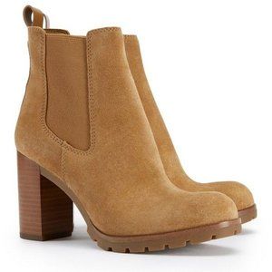 TORY BURCH Stafford Suede Ankle Boots